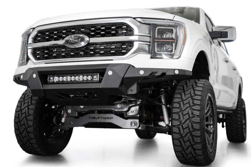 Ford F150 Bumper - Front - Addictive Desert Designs - Black Label - Hammer Black - `21-`27